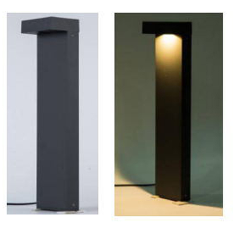 IP65 Aluminum Housing Lawn Bollard Light
