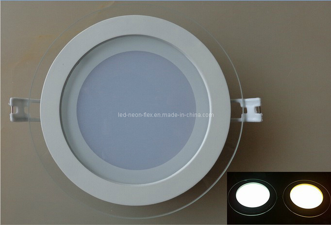 12W Glass Round LED Panel Light (WD-Glass01-R-12W)