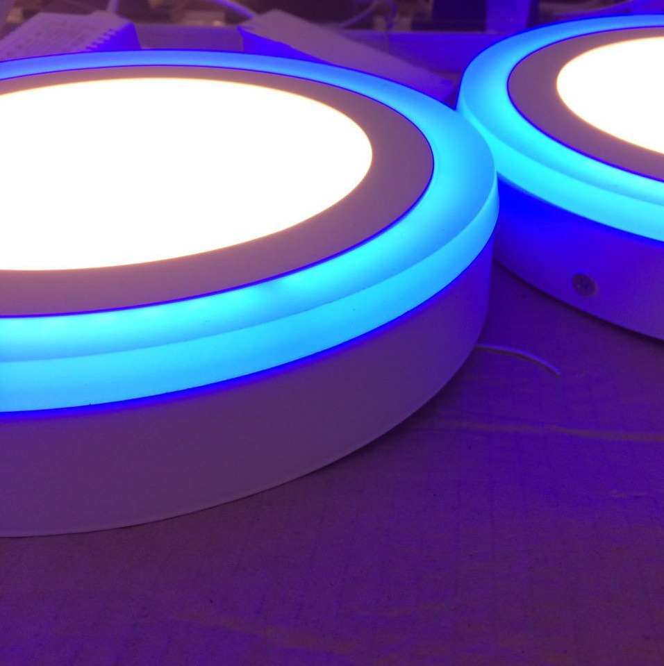 Blue Edge 2 Color Surface Mounted Panel Light LED Panel