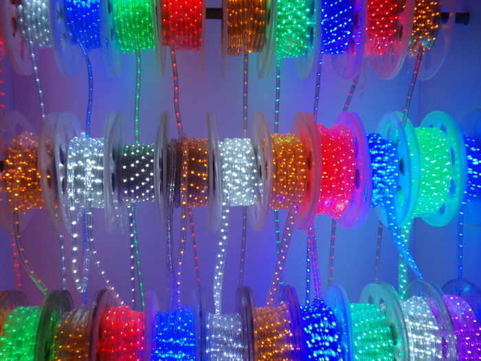 3 Wire Round LED Rope Light