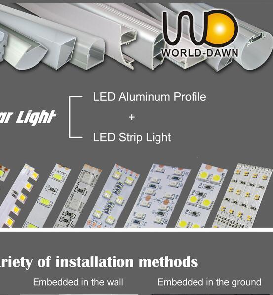 (MC-1914-A) for LED Strip Aluminum Profile