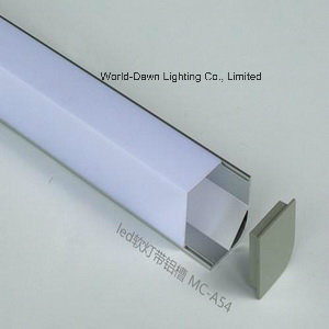 Excellent Heat Dissipation Aluminium Profile with PC Cover for Squre Model