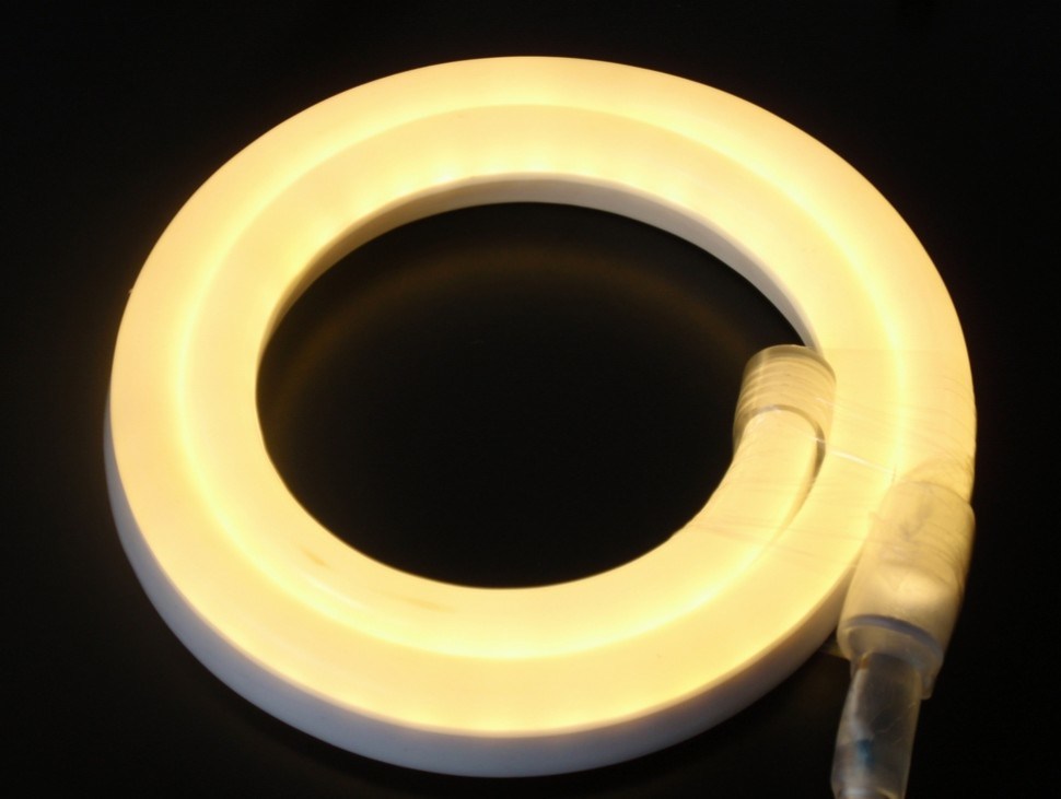 CE EMC LVD RoHS Two Years Warranty, Warm White LED Neon Flex Rope Light (LSN)