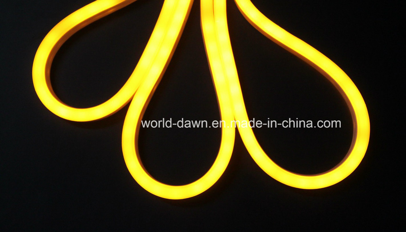 Yellow Color High Lumen Flexible Neon LED (color: W/WW/R/G/B/Y/P)