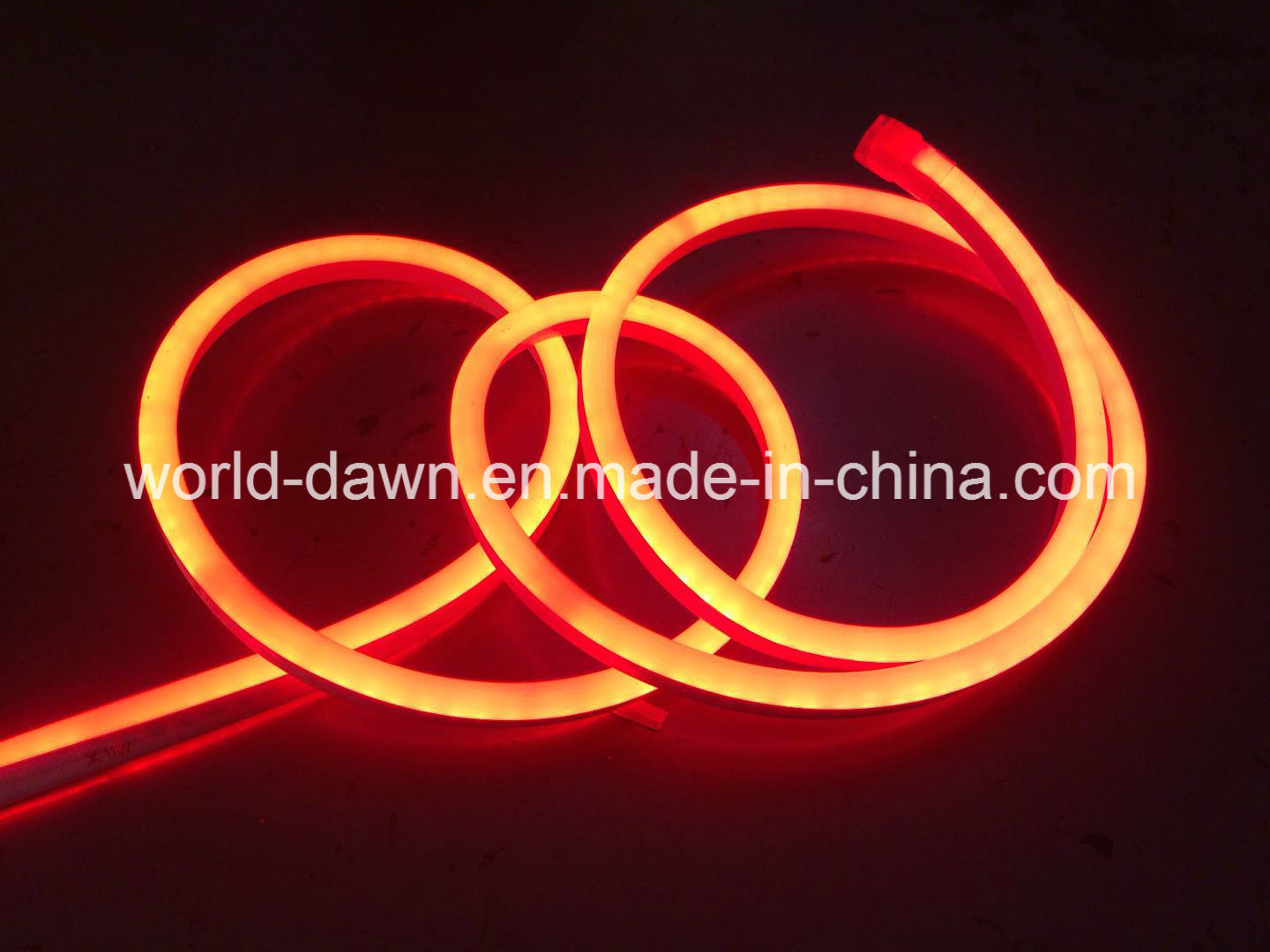 Color Jacket Orange LED Neon Flex