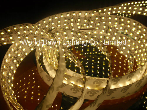 Ce EMC LVD RoHS Two Years Warranty Flexible Double Row SMD3528 LED Strip Light
