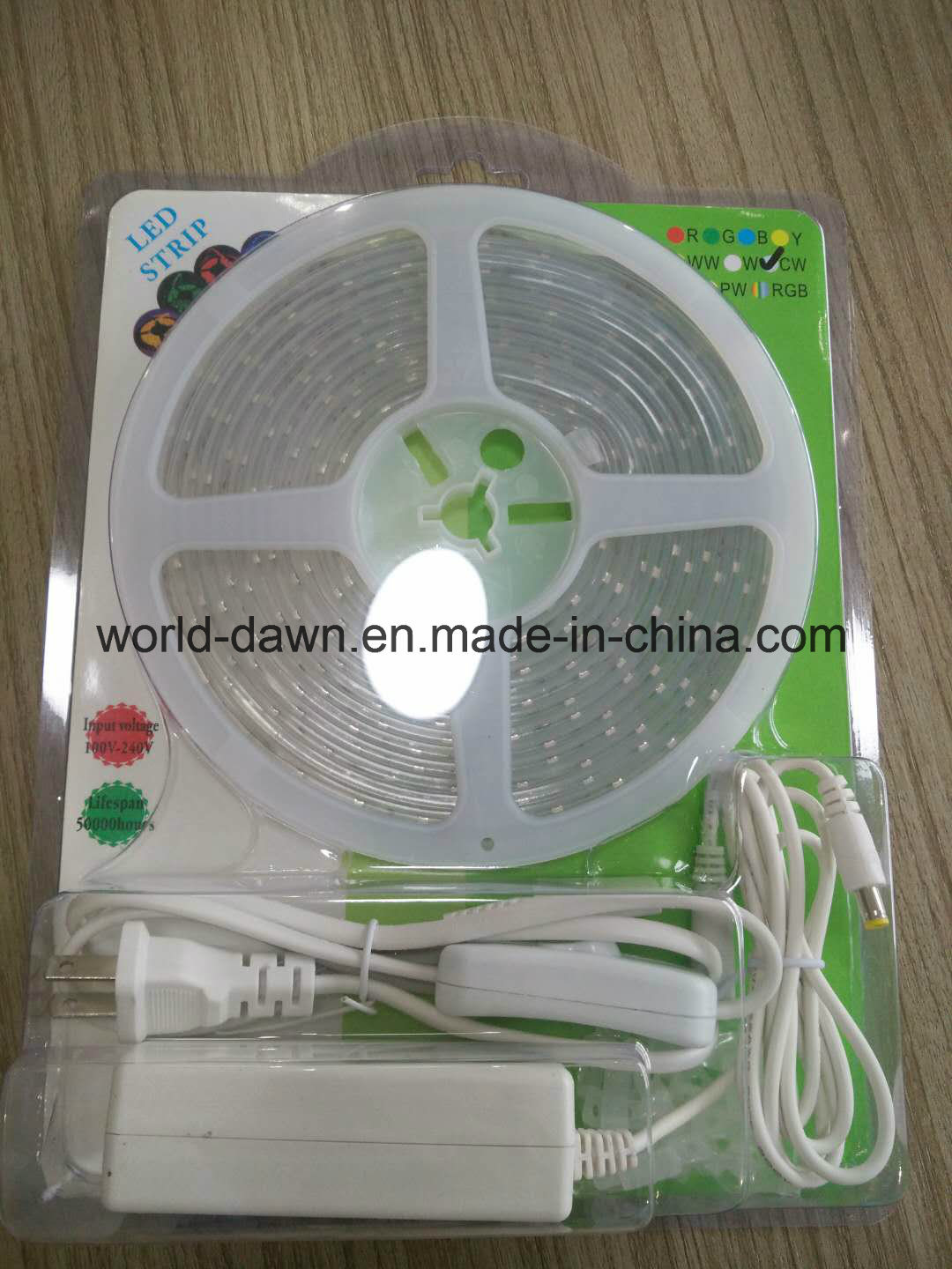 Hot Sale LED Strip Light with Blister Package (SMD3528/SMD5050)