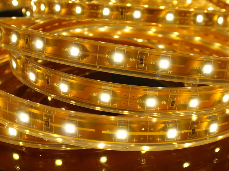 LED Flexible SMD3528/5050 Yellow Strip Light with Ce&RoHS