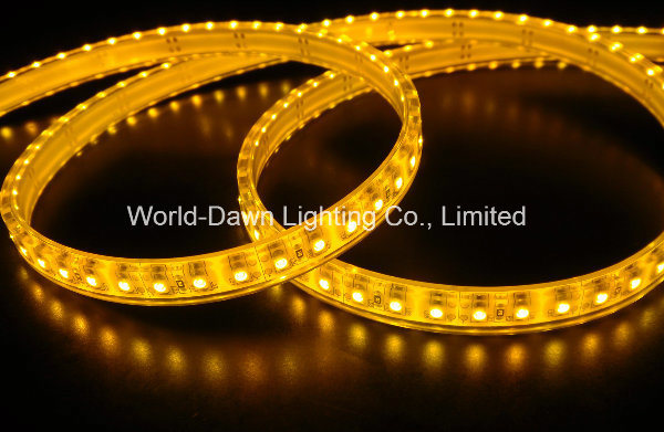 High Brightness Flexible LED Strip with CE Approval for Yellow Color (Multi-color)