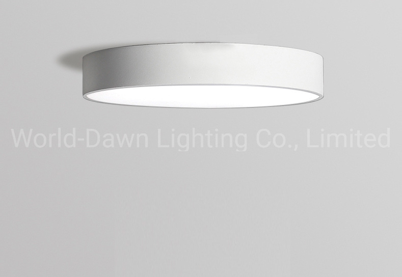 12W 24W 36W 50W Buttom Luminous Narrow Edge LED Ceiling Light