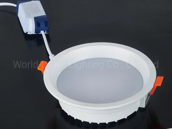Bottom Emitting & Recessed Round Ceiling LED Panel Light