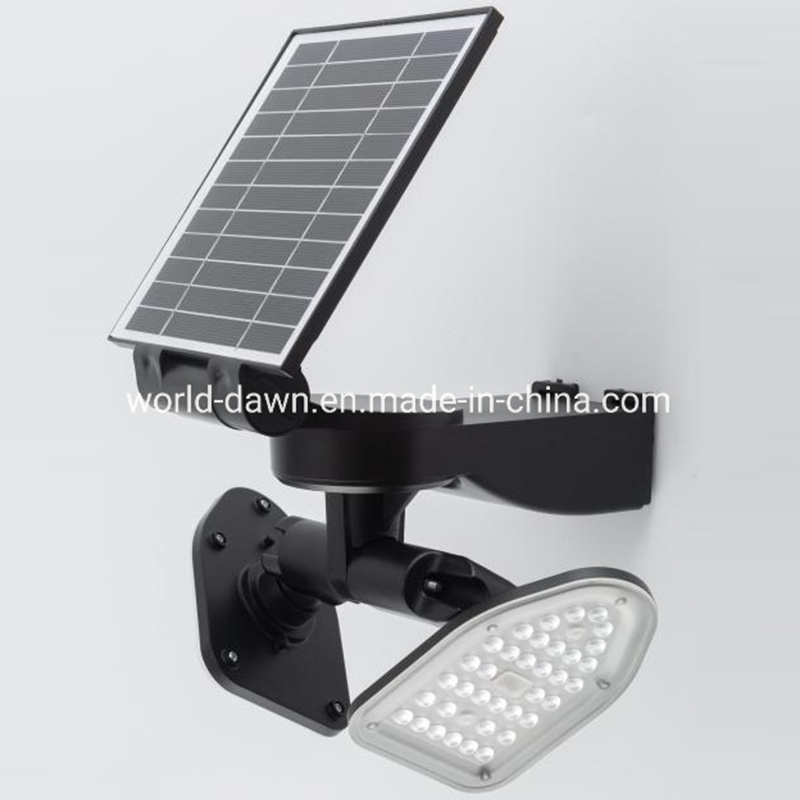 LED Solar Garden Lamp IP65 Waterproof 20W Outdoor Lighting Solar Wall Light