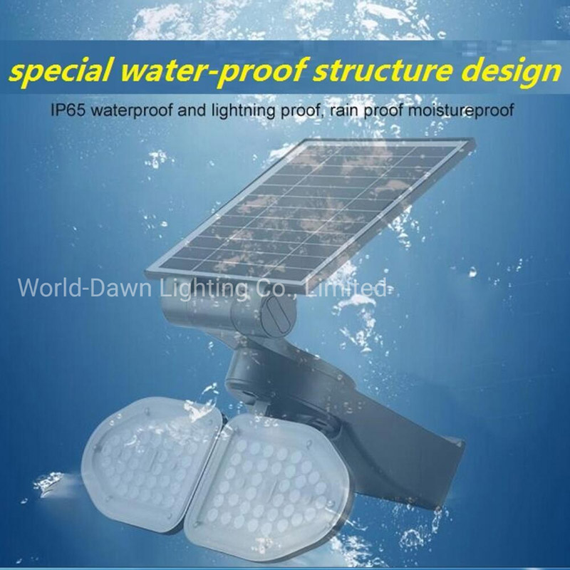 Outdoor Waterproof Adjustable Solar Garden Light IP65 LED Couryard Lamp Motion Sensor Solar Wall Light