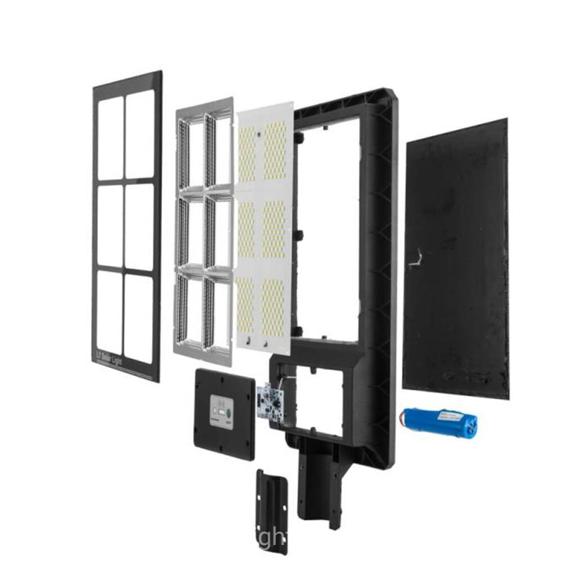 All-in-One Integrated Outdoor Garden LED Solar Street Lamp with Radar Sensor