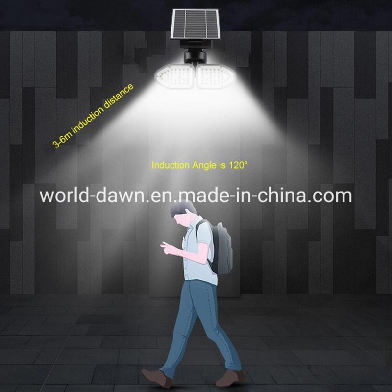 Outdoor Waterproof Solar Engergy Saving Garden Light IP65 LED Couryard Solar Wall Light