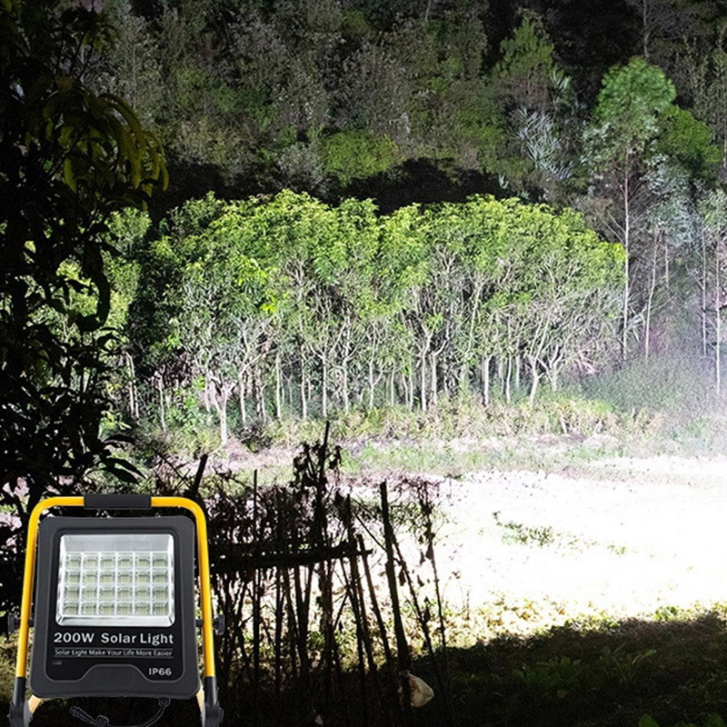 Aluminum Waterproof IP65 Portable SMD 50W All in One Solar LED Flood Light