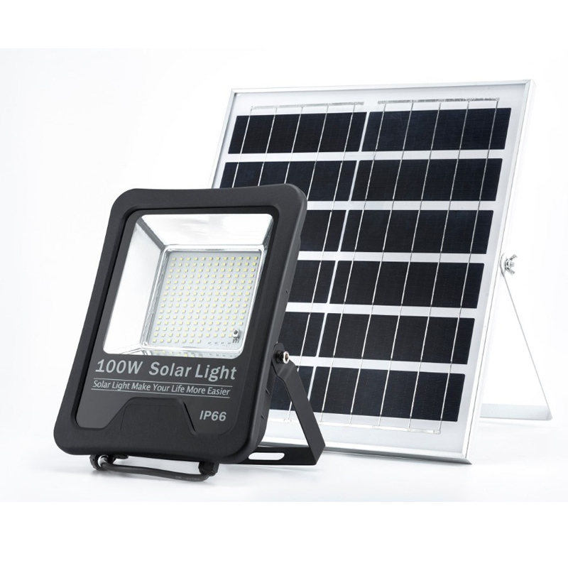 50W Hotsale Solar Panel Lamp IP65 Solar Outdoor Lighting SMD3030 LED Solar Flood Light with 2 Years Warranty