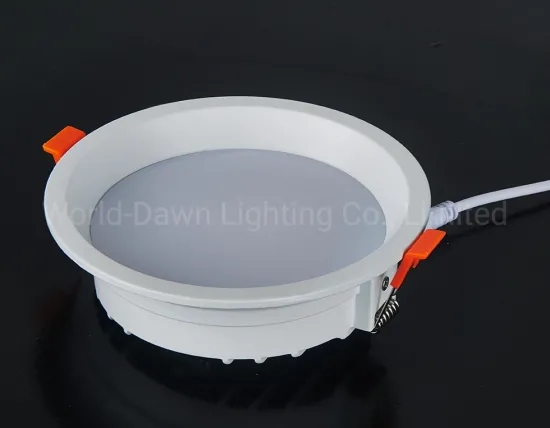 Bottom Emitting & Recessed Round Ceiling LED Panel Light